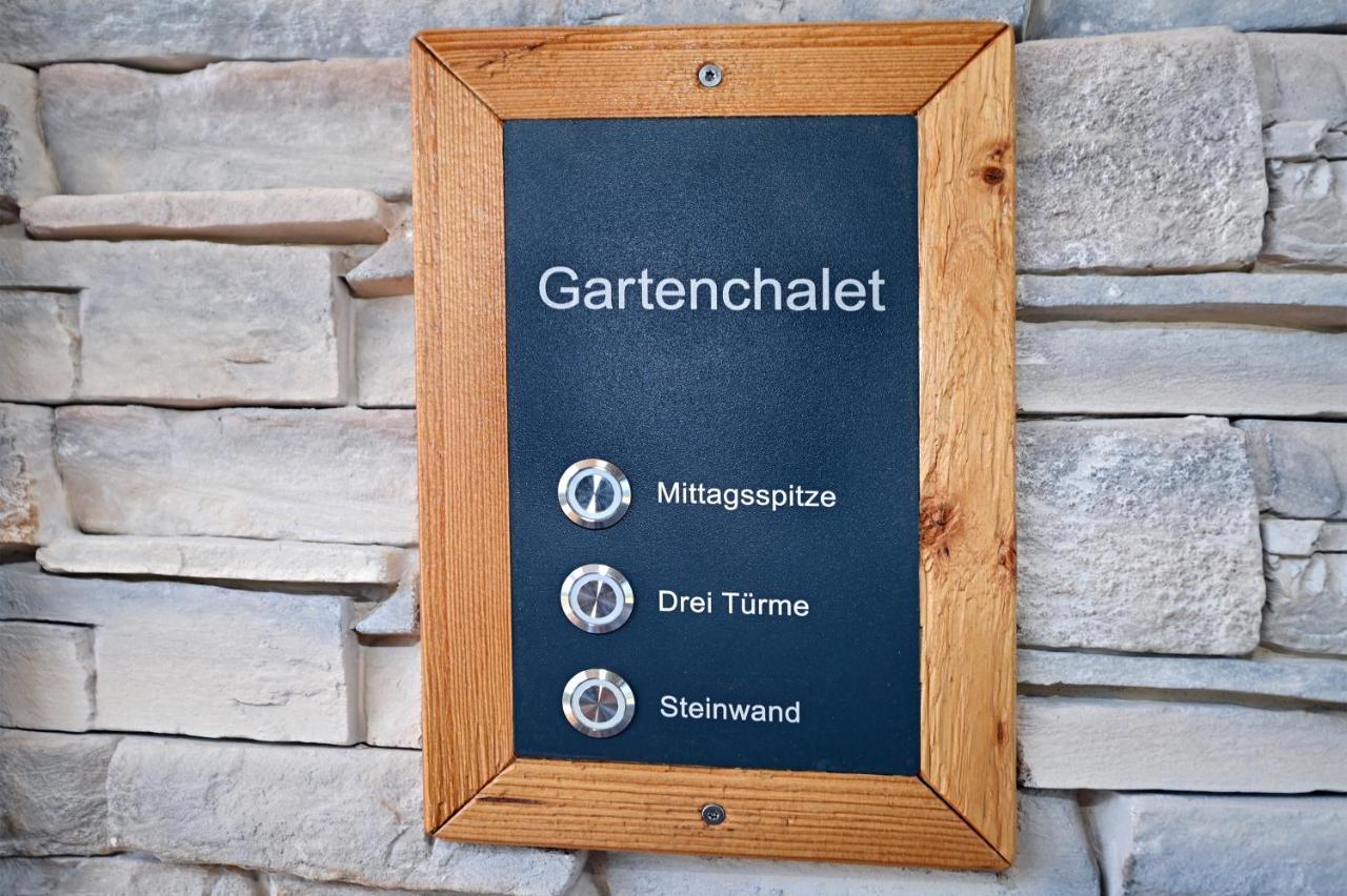 Garten Chalet Hotel Die-Montafonerin Vandans Exterior foto